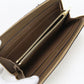 LOEWE C510T12X03 3943 Zip around wallet puzzle Purse Calfskin Brown Women