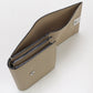 LOEWE C821L57X01 Bi-fold wallet anagram Compact wallet Calfskin beige Women