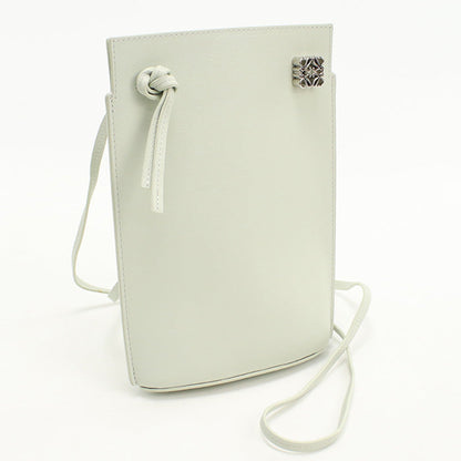 LOEWE C630R12X01 Shoulder Bag Calfskin/dice pocket green Women