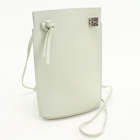 LOEWE C630R12X01 Shoulder Bag Calfskin/dice pocket green Women