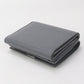 LOEWE C821TR2X16 Tri-fold wallet anagram Compact wallet Calfskin gray Women
