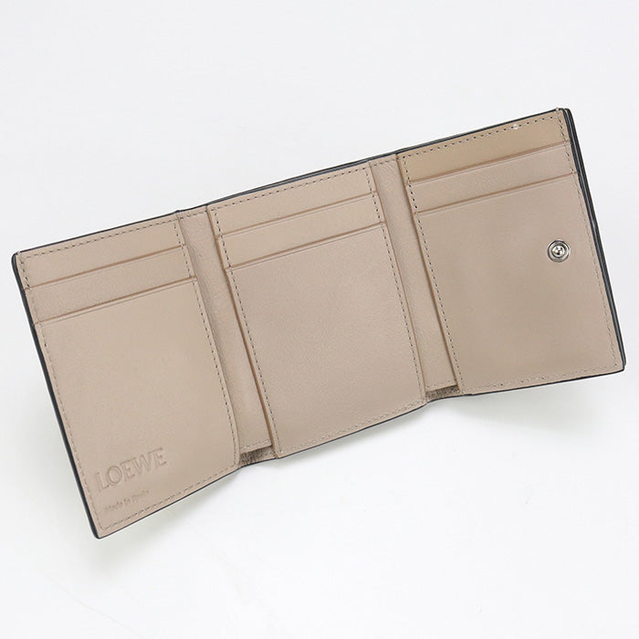 LOEWE Trifold wallet anagram C821TR2X16 Three fold wallet Calfskin Women