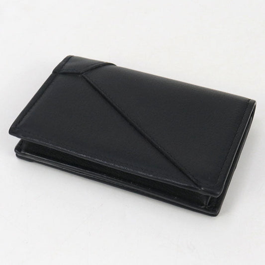 LOEWE C510M97X03 1100 Card case Puzzle Classic Business card case Calfskin black mens (unisex)