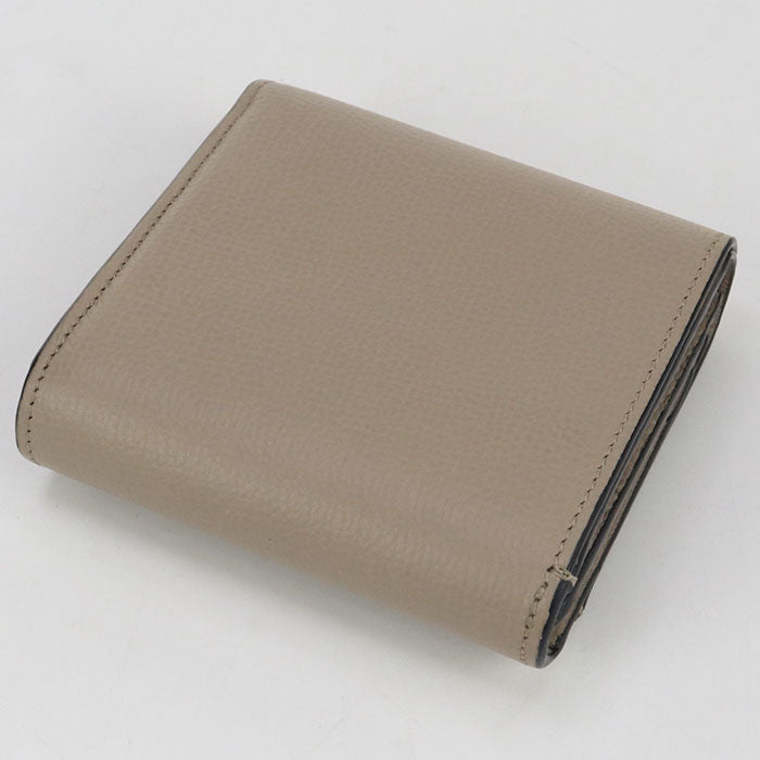 LOEWE C821L57X01 0066 2150 Bifold wallet anagram compact flap wallet Calfskin beige Women