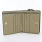 LOEWE C510Z41X01 Compact zip wallet puzzle Folded leather khaki Women