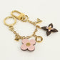 LOUIS VUITTON M63086 Blooming flower Bag charm Chain metal gold Women