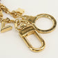 LOUIS VUITTON M63086 Blooming flower Bag charm Chain metal gold Women
