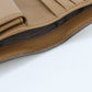 PRADA Folded Wallet Folded wallet leather Brown Women