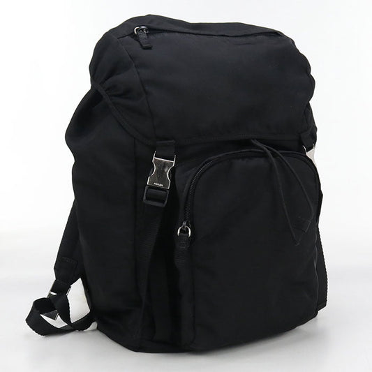 PRADA Bag pack Re-Nylon Backpack Nylon Black Women