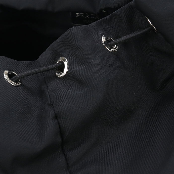 PRADA Bag pack Re-Nylon Backpack Nylon Black Women