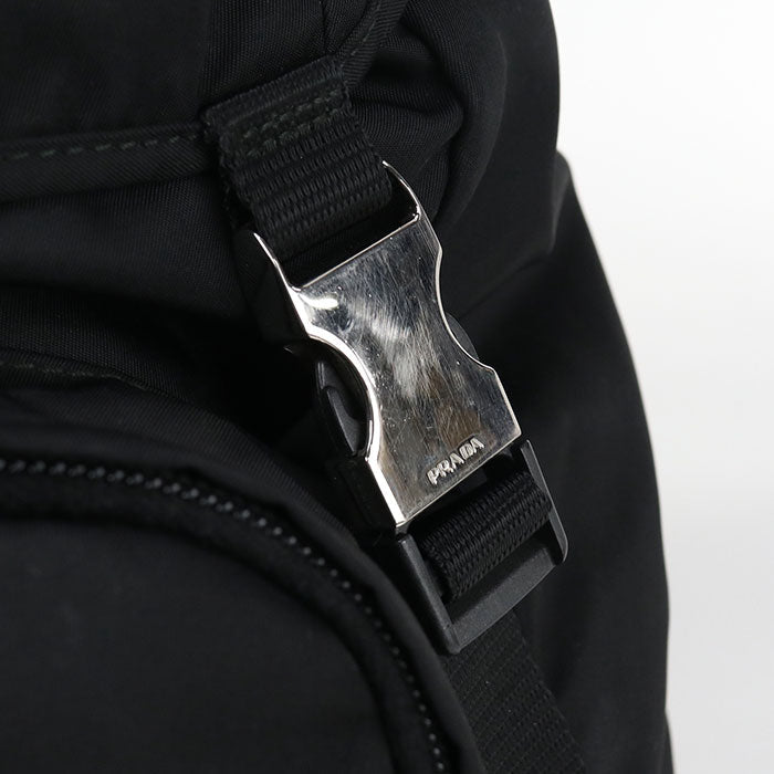 PRADA Bag pack Re-Nylon Backpack Nylon Black Women