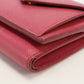 PRADA 1MH021 Tri-fold wallet Safiano Compact wallet leather pink Women