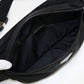 PRADA 2VL132 body bag Triangular plate Belt bag Waist bag Nylon black unisex