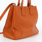 PRADA 2WAYTote Bag Tote leather orange Women