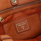 PRADA 2WAYTote Bag Tote leather orange Women
