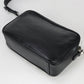 PRADA Shoulder Bag Banana Design Diagonal leather black Women