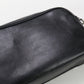 PRADA Shoulder Bag Banana Design Diagonal leather black Women