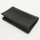 PRADA PR83772 Leather card holder name Black unisex