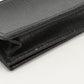 PRADA PR83772 Leather card holder name Black unisex