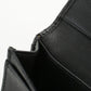 PRADA PR83772 Leather card holder name Black unisex