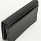 PRADA PR83772 Leather card holder name Black unisex