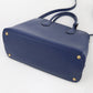 PRADA Handbag Safiano 2WAY handbag leather blue Women