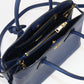 PRADA Handbag Safiano 2WAY handbag leather blue Women