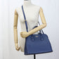 PRADA Handbag Safiano 2WAY handbag leather blue Women