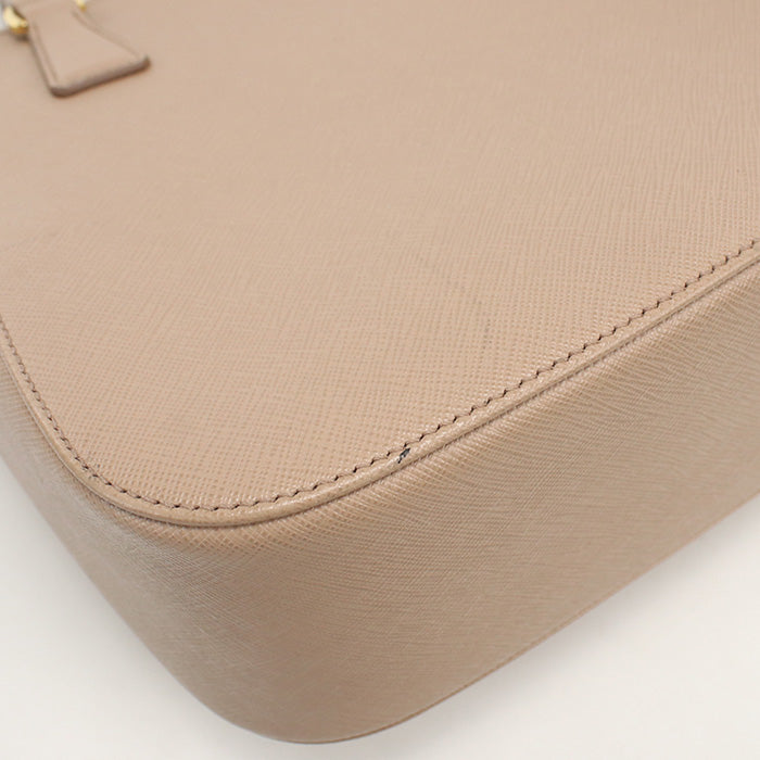 PRADA 1BA254 Tote Bag Safiano 2WAY Tote Bag leather CIRRIA (Pink Beige) Women