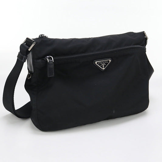 PRADA PR85752 Shoulder Bag Nylon black unisex