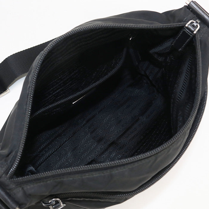 PRADA PR85752 Shoulder Bag Nylon black unisex