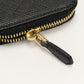 PRADA PR86488 Saffiano leather coin case Pocket Black Women