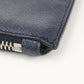 PRADA Saffiano leather Clutch bag navy mens