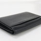 PRADA Saffiano leather card holder name card holder leather black Women