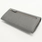 PRADA 1MH132 Long wallet Safiano Flap wallet leather gray Women (unisex)