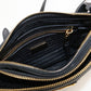 PRADA 1BH048 Shoulder Bag Diagonal Shoulder Bag canvas/leather black Women