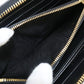 PRADA 1ML506 Long Wallet Triangle Zipper Wallet Purse Nylon, leather black Women