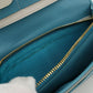 PRADA 1MH132 Saffiano Multicolor Purse Long wallet leather Blue Women