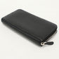 PRADA 1ML506 2BBE F0002 zip around long wallet Vittero Dino Black Women