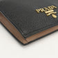PRADA 1MV204 2BG5 F0WCL Leather wallet Folded wallet leather Black Women
