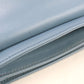 PRADA Chain Shoulder Bag leather blue Women