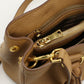 PRADA 1BA878 Tote Bag Vit Dino 2WAYTote Bag leather Camel Women