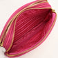 PRADA 1NF861 Shoulder Bag Mini Shoulder Bag Pochette Nylon,leather pink Women