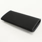 PRADA PR90529 Tessuto Triangle  Long wallet with  coin purse Nylon black  Women