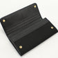 PRADA PR90529 Tessuto Triangle  Long wallet with  coin purse Nylon black  Women