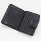 PRADA 1ML018 Vitello Leather Wallet Folded wallet/Vitello Leather black mens