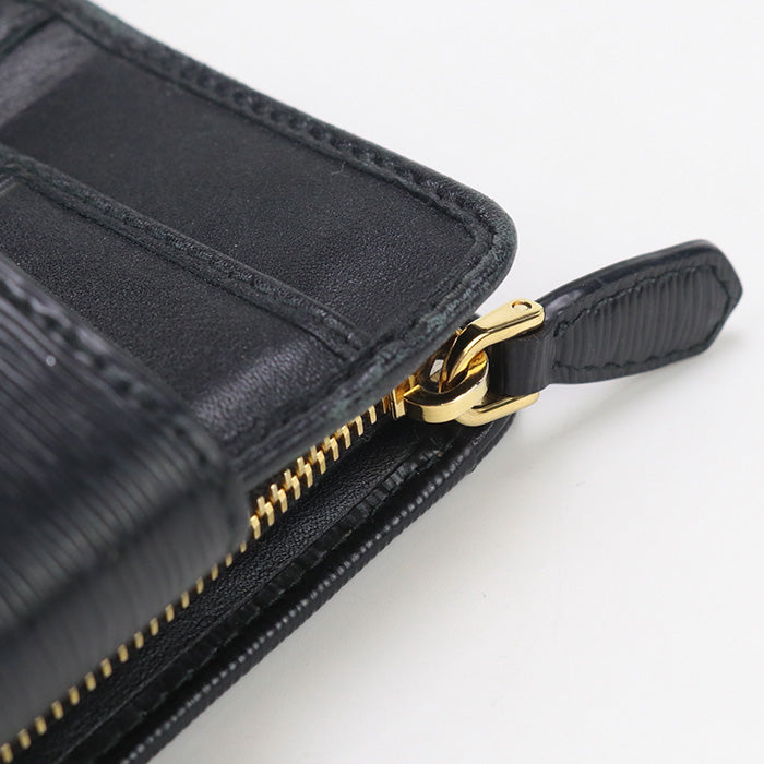 PRADA 1ML018 Vitello Leather Wallet Folded wallet/Vitello Leather black mens