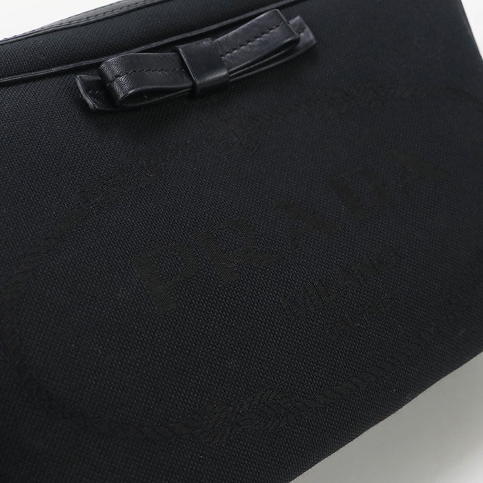 PRADA PR91042 Shoulder Bag canvas black  Women