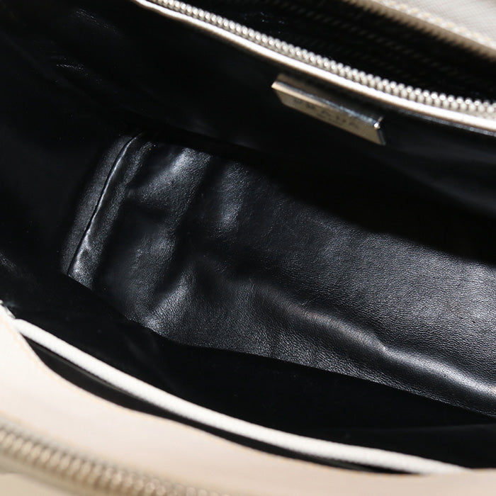 PRADA B2863Y NZV F0N13 2WAY Tote Bag/Safiano leather white Women