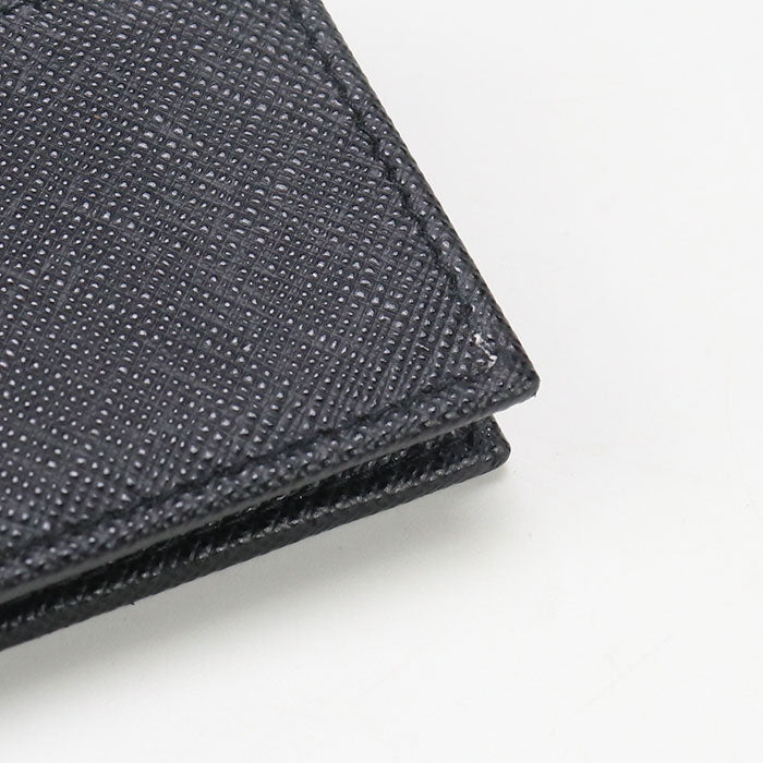 PRADA 1MC122 Card case Safiano Business Card Case leather black mens(unisex)
